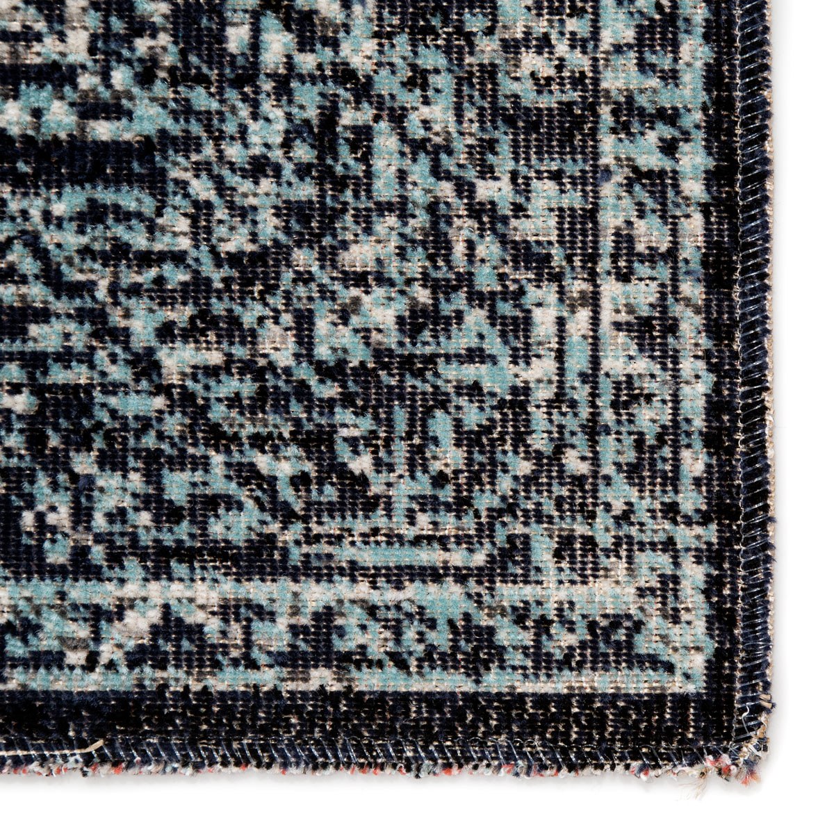 Mikras III Area Rug - 8'10" X 12' - Blue/Black