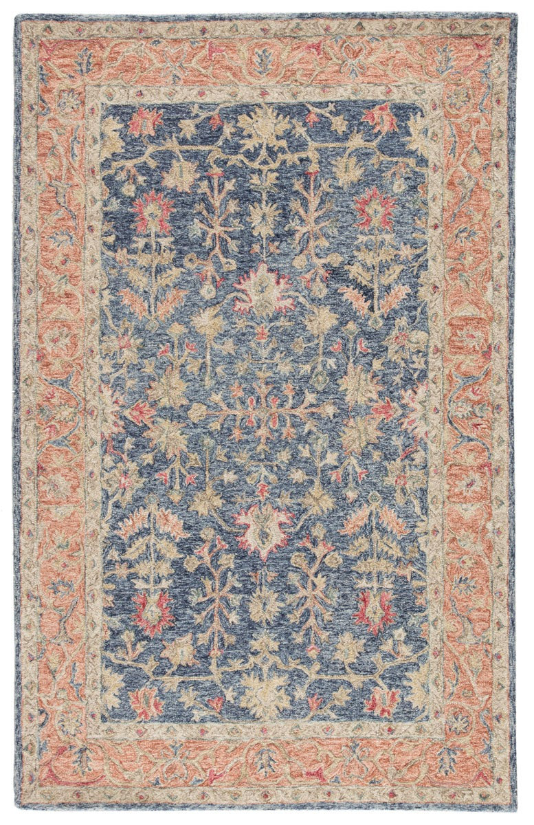 Pargas III Area Rug - 7'10" X 9'10" - Blue/Red