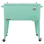 Permasteel 80QT Furniture Style Patio Cooler - Mint