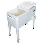 Permasteel 80QT Patio Cooler - White