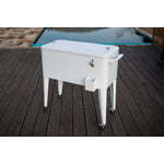 Permasteel 80QT Patio Cooler - White