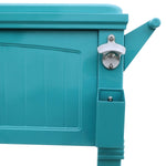 Permasteel 80Qt Furniture Style Patio Cooler - Teal