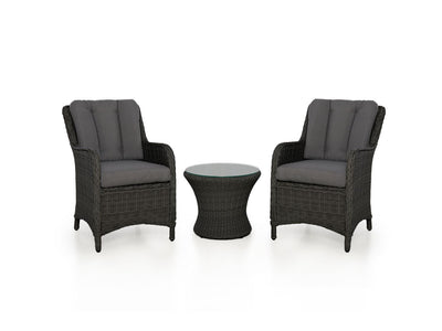 Monza 3 Piece Swivel - Grey White