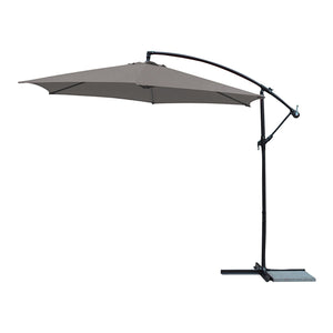 Bumbershoot 10' Deluxe  Outdoor Umbrella - Stone Grey