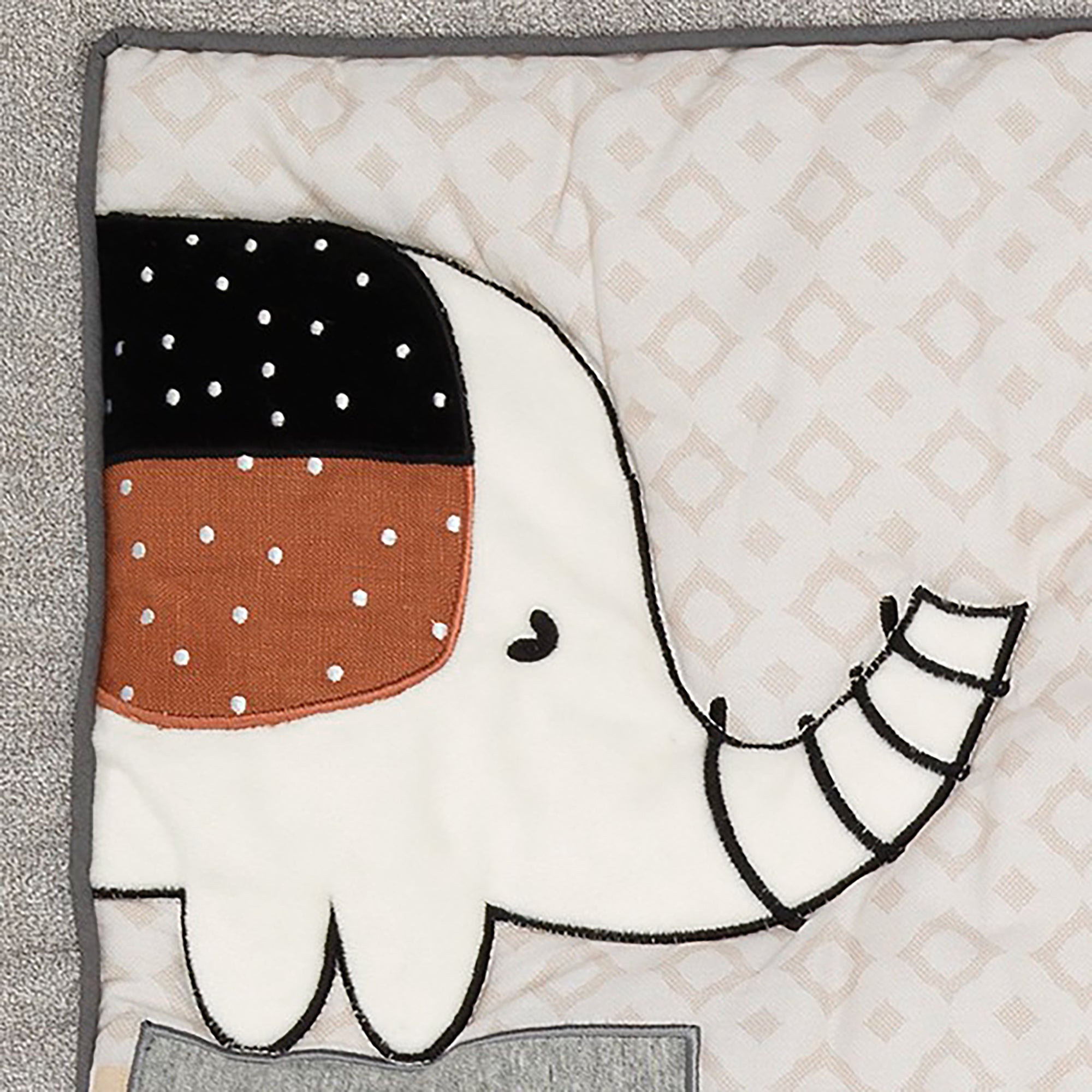 Patchwork Jungle 4-Piece Bedding Set