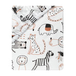Patchwork Jungle 4-Piece Bedding Set