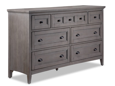 Paxton 7 Drawer Dresser - Dovetail Grey