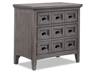 Paxton Night Table - Dovetail Grey