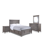 Paxton 6-Piece Queen Bedroom - Dovetail Grey