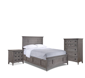 Paxton 5-Piece Queen Bedroom - Dovetail Grey