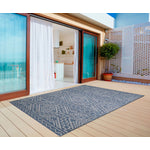 Kitimat VII Indoor/Outdoor Area Rug - 5'3" x 7'7" - Blue