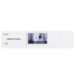 Haier White Compact Front-Load Washer (2.8 Cu. Ft.) - QFW150SSNWW