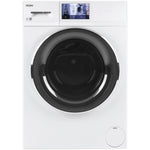 Haier White Compact Front-Load Washer (2.8 Cu. Ft.) - QFW150SSNWW