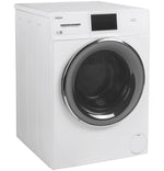 Haier White Compact Front-Load Washer (2.8 Cu. Ft.) - QFW150SSNWW