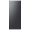 Samsung BESPOKE Matte Black Steel Custom Top Panel for 36" French-Door Refrigerator - RA-F18DU3MT/AA