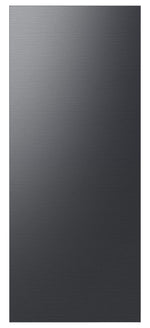Samsung BESPOKE Matte Black Steel Custom Top Panel for 36" French-Door Refrigerator - RA-F18DU3MT/AA