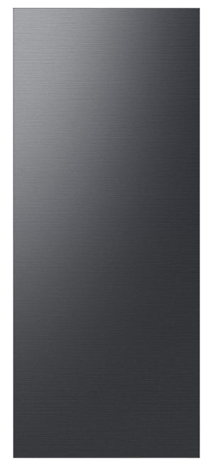 Samsung BESPOKE Matte Black Steel Custom Top Panel for 36" French-Door Refrigerator - RA-F18DU3MT/AA