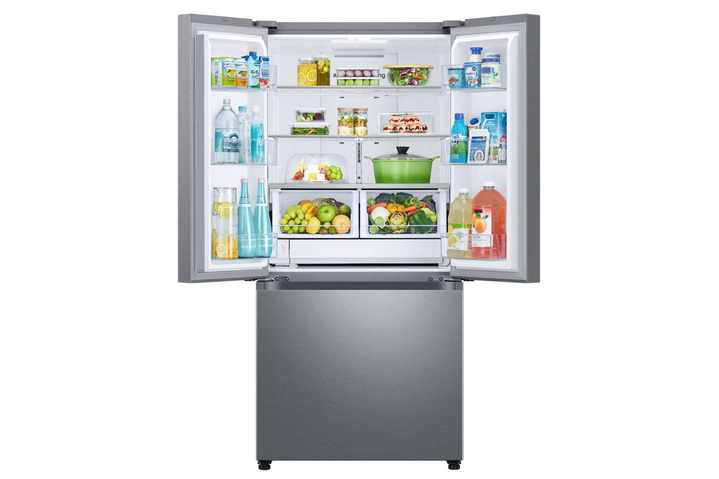 Samsung Stainless Steel 33" Wide French Door Refrigerator (24.5cu.ft) - RF25C5151SR/AA