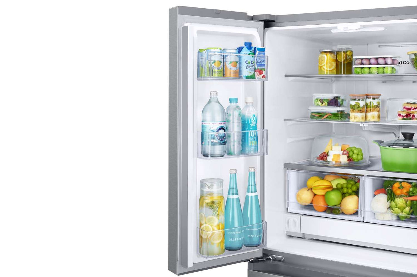 Samsung Stainless Steel 33" Wide French Door Refrigerator (24.5cu.ft) - RF25C5151SR/AA