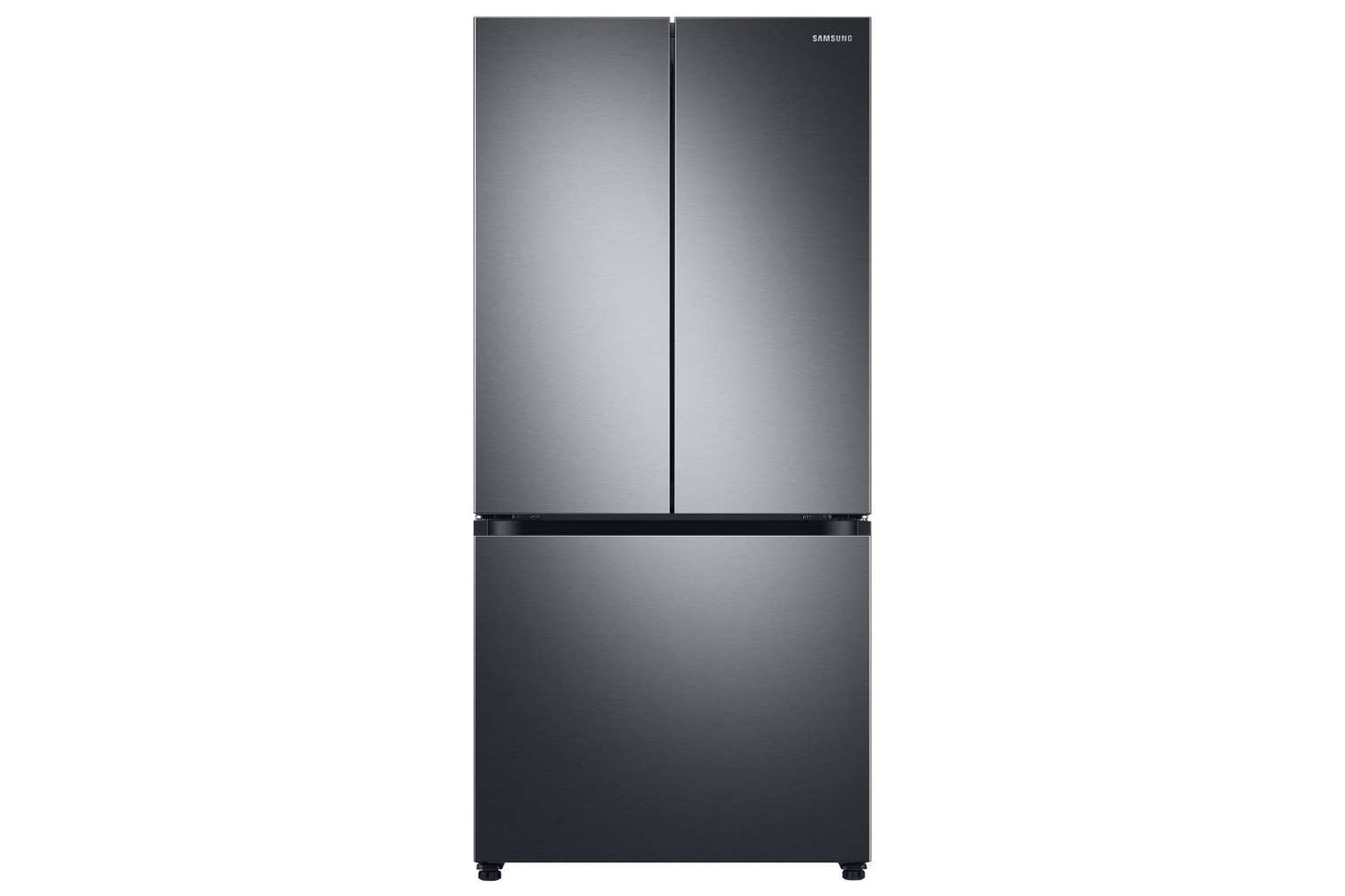 Samsung Black Stainless Steel 33" Wide French Door Refrigerator with Internal Ice & Water (24.5cu.ft) - RF25C5551SG/AA