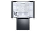 Samsung Black Stainless Steel 33" Wide French Door Refrigerator with Internal Ice & Water (24.5cu.ft) - RF25C5551SG/AA