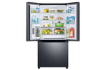 Samsung Black Stainless Steel 33" Wide French Door Refrigerator with Internal Ice & Water (24.5cu.ft) - RF25C5551SG/AA
