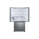 Samsung Stainless Steel 33" Wide French Door Refrigerator with Internal Ice & Water (24.5cu.ft) - RF25C5551SR/AA