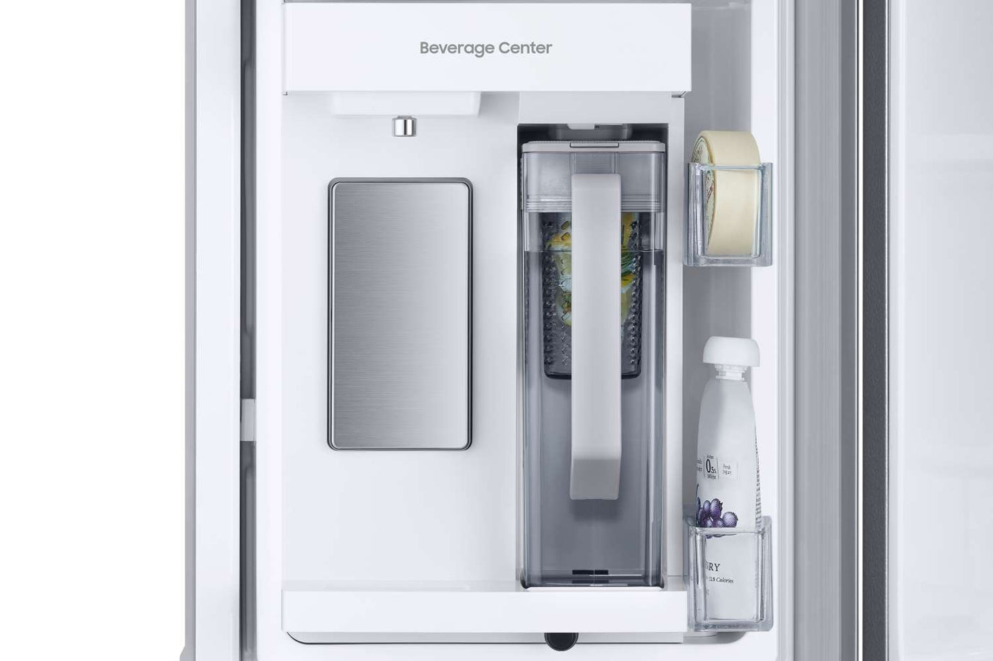 Samsung Stainless Steel 33" Wide French Door Refrigerator with Internal Ice & Water (24.5cu.ft) - RF25C5551SR/AA
