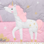 Rainbow Unicorn 3-Piece Bedding Set