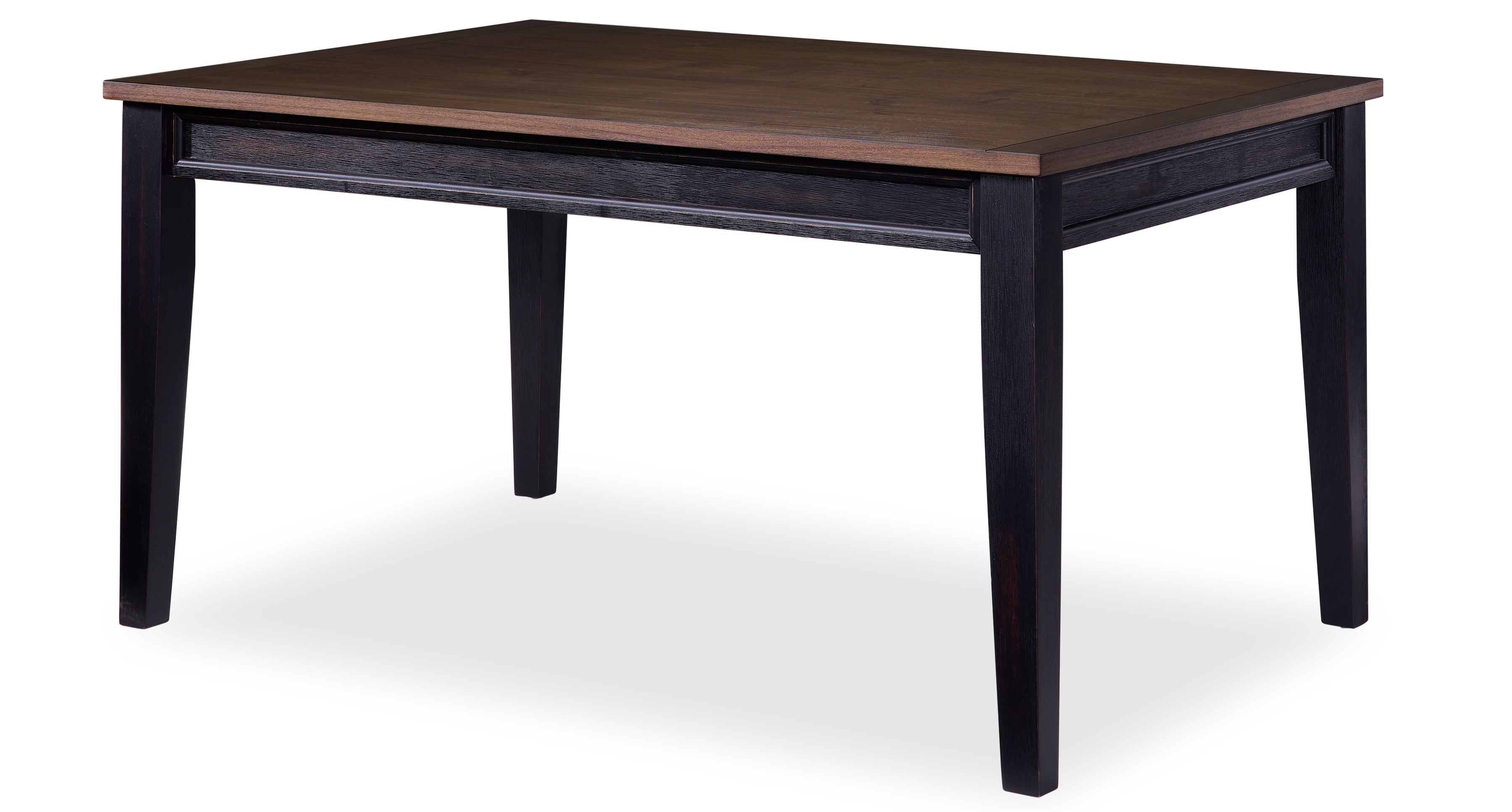 Caylie Noir 5-Piece Dining Set - Ebony, Driftwood