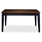 Caylie Noir 5-Piece Dining Set - Ebony, Driftwood