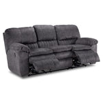 Reyes Power Reclining Sofa and Loveseat Set - Grey