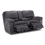 Reyes Power Reclining Sofa and Loveseat Set - Grey