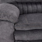 Reyes Power Reclining Sofa and Loveseat Set - Grey