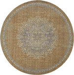 Ootsa III Round Area Rug - 9' - Coffee