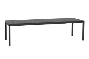 Nardi Rio 83"-110" Outdoor Extension Dining Table - Black