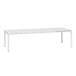 Nardi Rio 83"-110" Outdoor Extension Dining Table - White