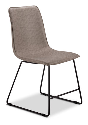 Leo II Side Chair - Grey