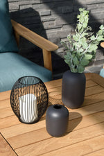 Bandrele Teak Outdoor Conversation - Set of 4 - Green/Natural
