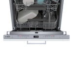 Bosch Custom Panel-Ready 24-Inch Smart Built-In Dishwasher with Home Connect, CrystalDry, Third Rack, 42 dBA - SHV78B73UC