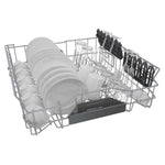 Bosch Custom Panel-Ready 24-Inch Smart Built-In Dishwasher with Home Connect, CrystalDry, Third Rack, 42 dBA - SHV78B73UC