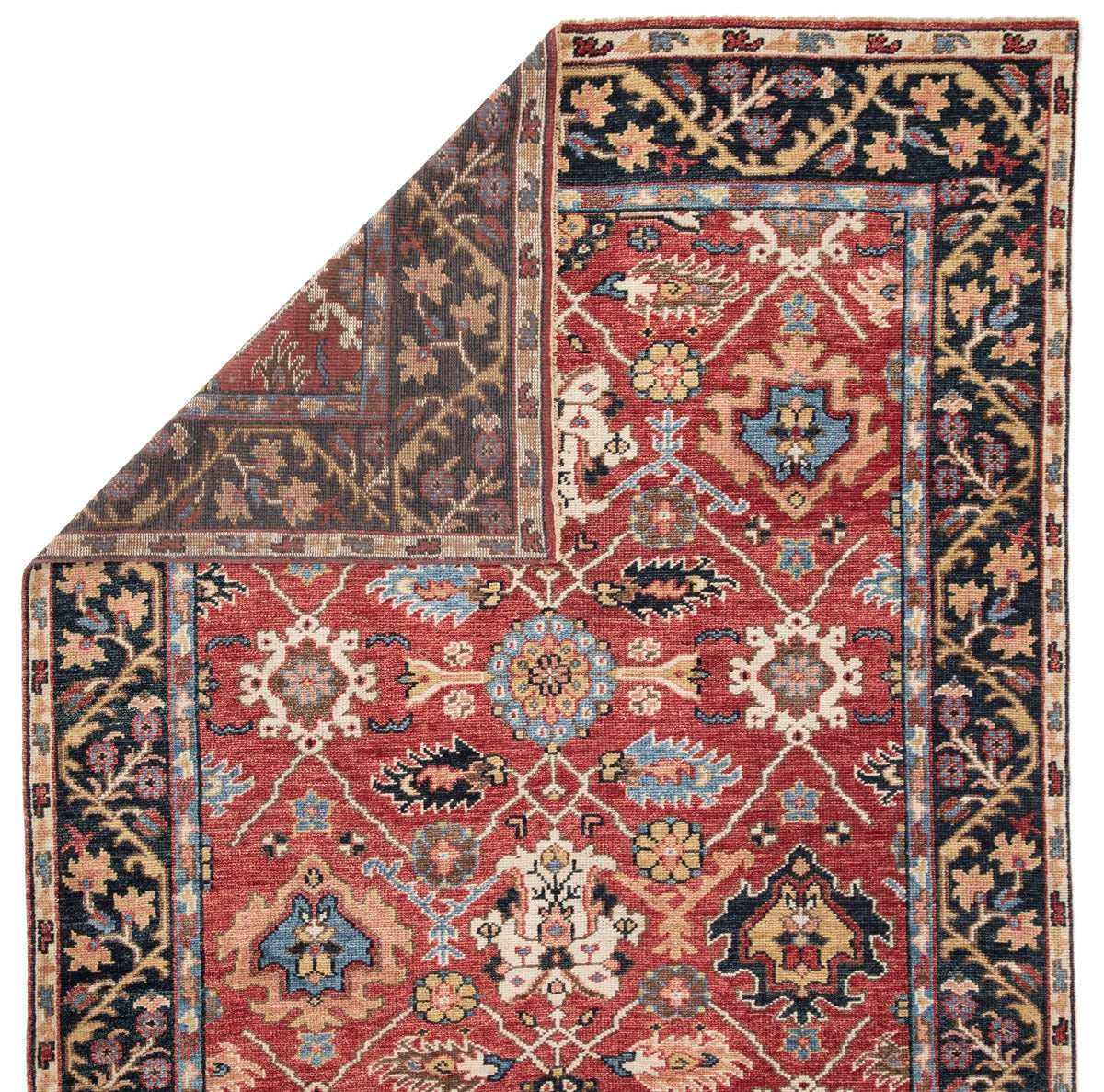 Skalkota I Area Rug - 8'6" X 11'6" - Red/Multi