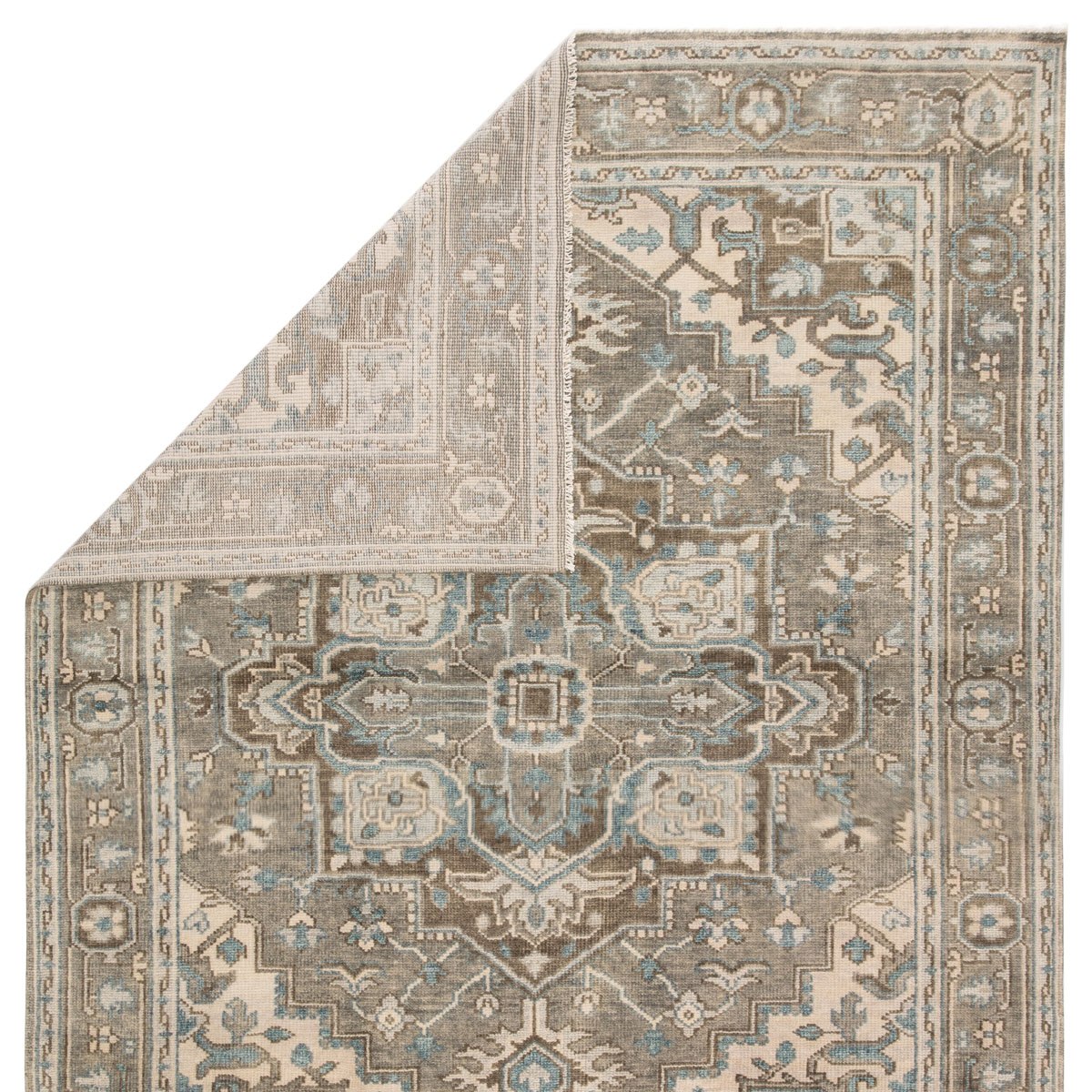 Skalkota III Area Rug - 8'6" X 11'6" - Grey/Blue