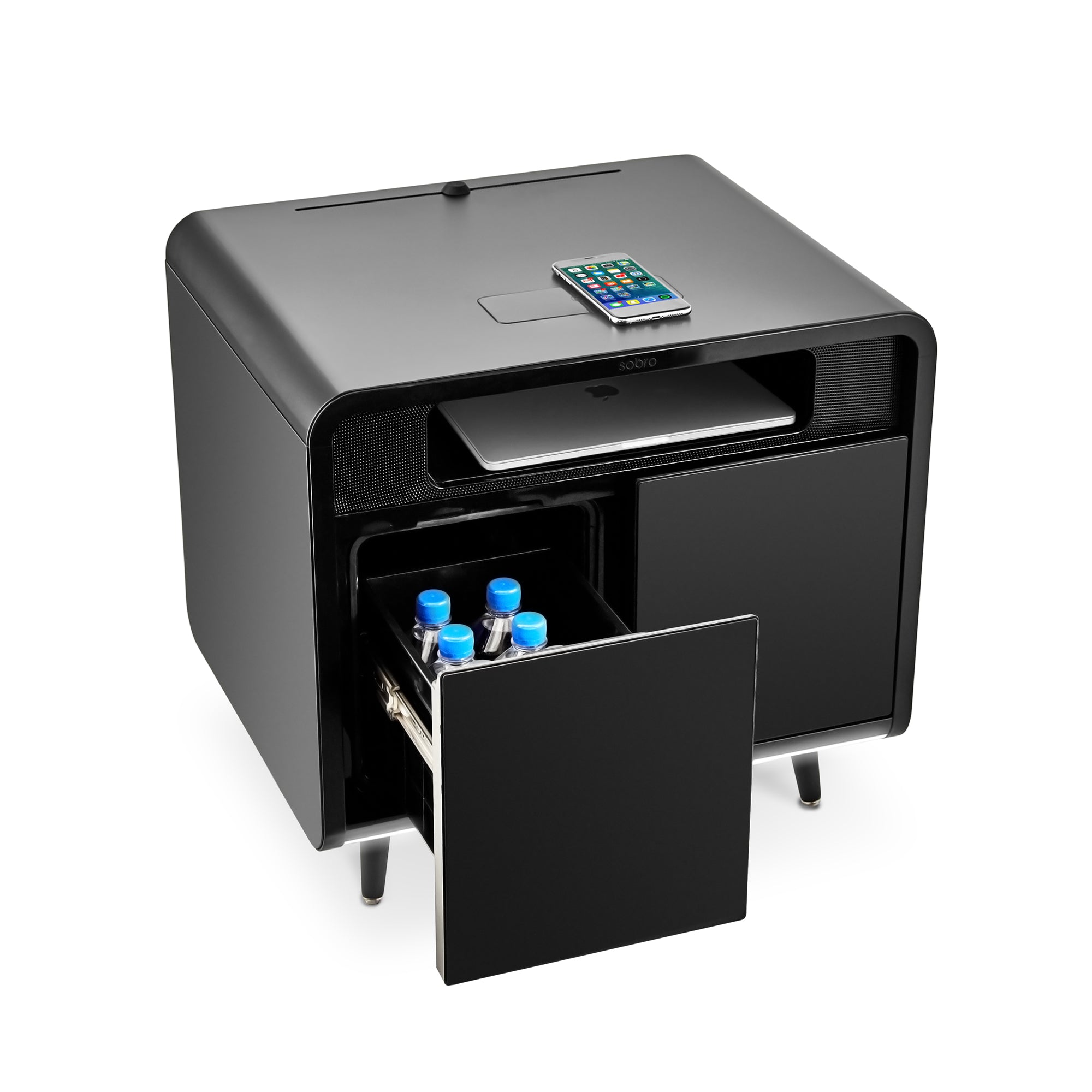 Sobro Smart End Table - Black