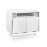 Sobro 23.5" Smart End Table - White