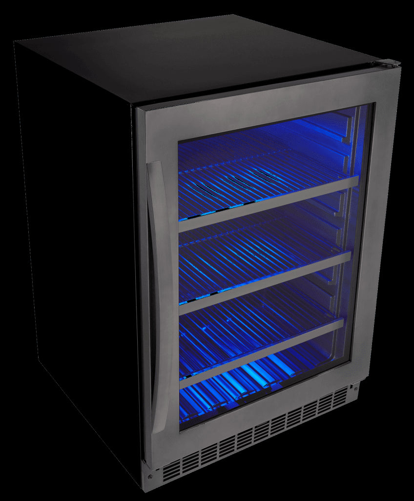 Danby Silhouette Black Stainless Beverage Centre 138 Can/ 6 Bottles SSBC056D3B-S