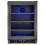 Danby Silhouette Black Stainless Beverage Centre 138 Can/ 6 Bottles SSBC056D3B-S