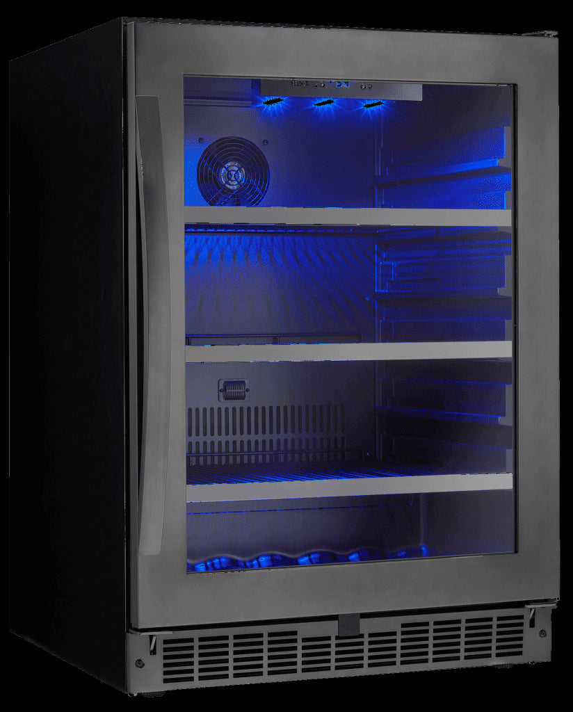 Danby Silhouette Black Stainless Beverage Centre 138 Can/ 6 Bottles SSBC056D3B-S
