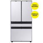 Samsung BESPOKE 36" 4-Door French-Door Counter-Depth Refrigerator with AutoFill Water Pitcher (Without Panels) (22.9 cu.ft.) - RF23BB8200APAA