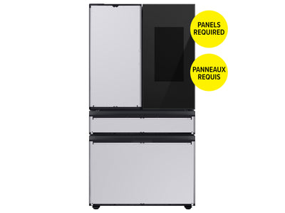 Samsung BESPOKE 36" 4-Door French-Door Refrigerator with Beverage Center and Family Hub (Without Panels) (28.6 cu.ft.) - RF29BB8900ACAC